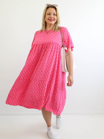 INA XXL Maxikleid - verschiedene Farben