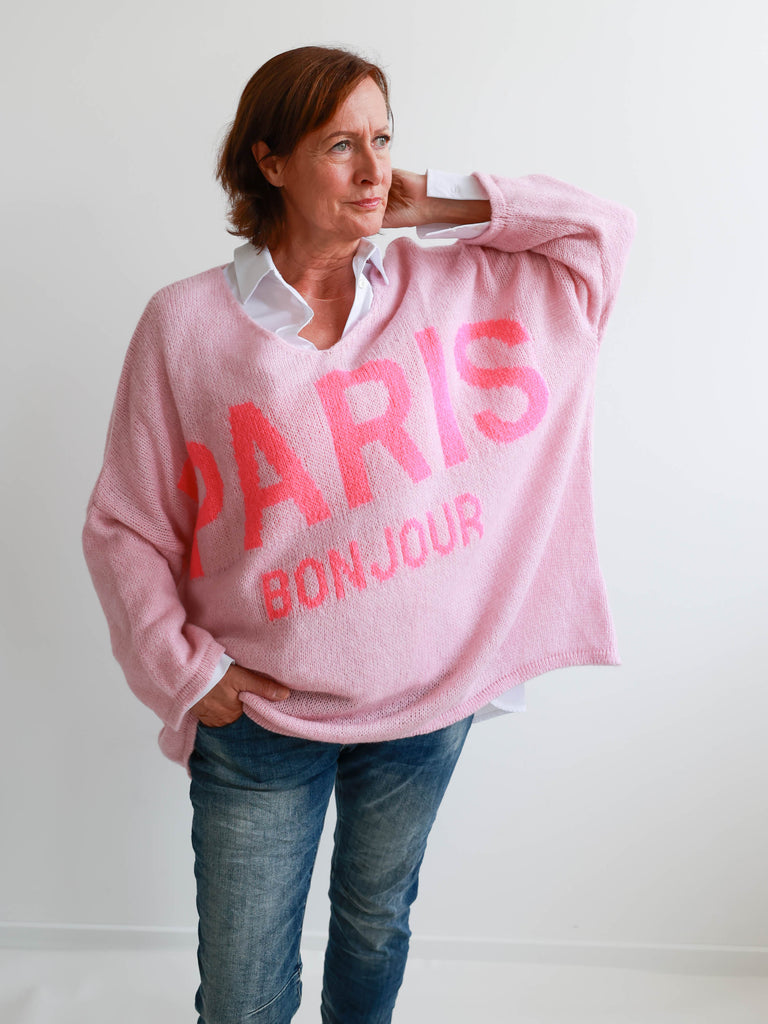 PARIS Oversize Pullover - verschiedene Farben