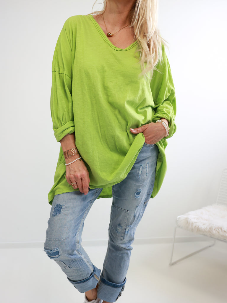 CARO XXL Longsleeve - verschiedene Farben