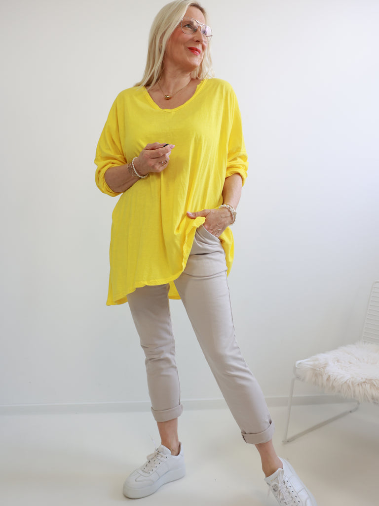 CARO XXL Longsleeve - verschiedene Farben