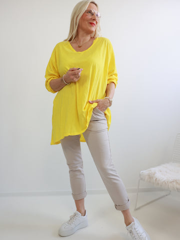 CARO XXL Longsleeve - verschiedene Farben