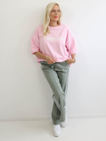 Amira Oversize Kurzarm Sweatshirt - verschiedene Farben