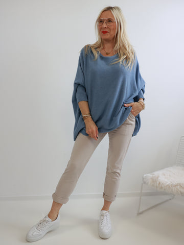 KITTY Strickpullover - One Size (38 -48) - in vielen Farben