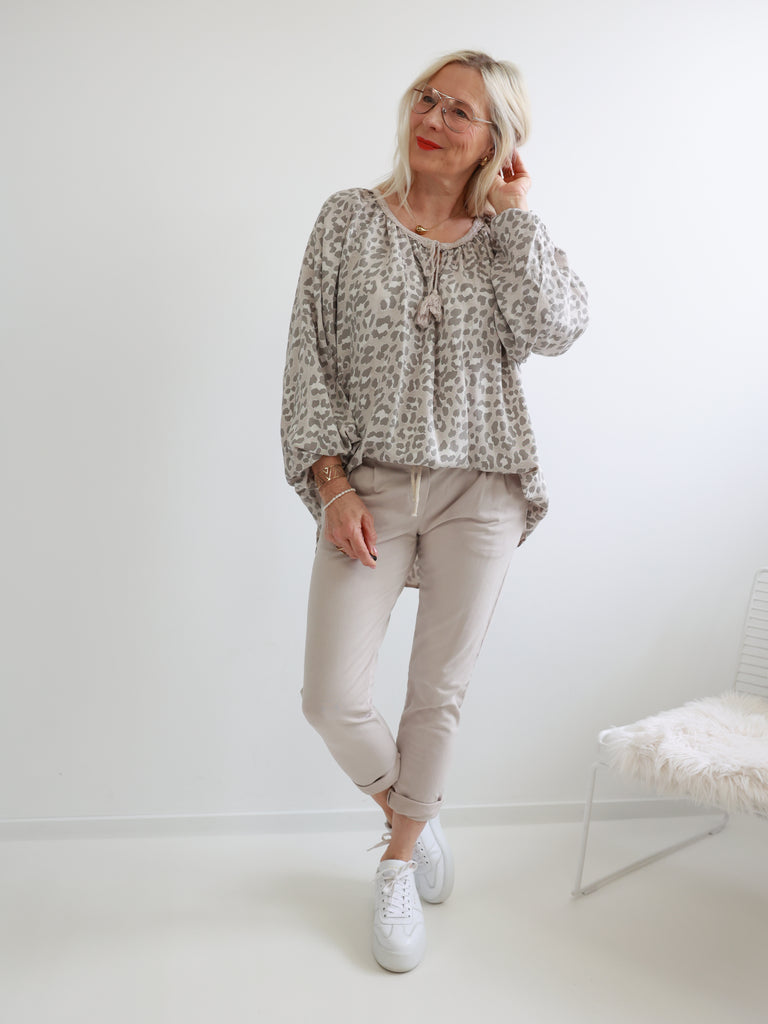 LEONIE Plus Size Bluse -  verschiedene Farben