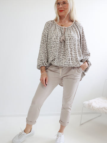 LEONIE Plus Size Bluse -  verschiedene Farben