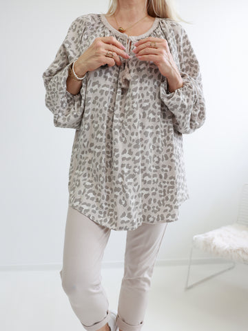 LEONIE Plus Size Bluse -  verschiedene Farben