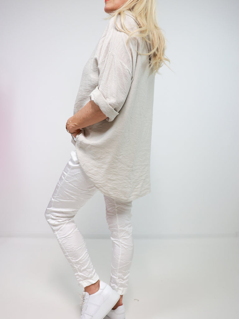 TED Kurzarm Blusen-Shirt - verschiedene Farben