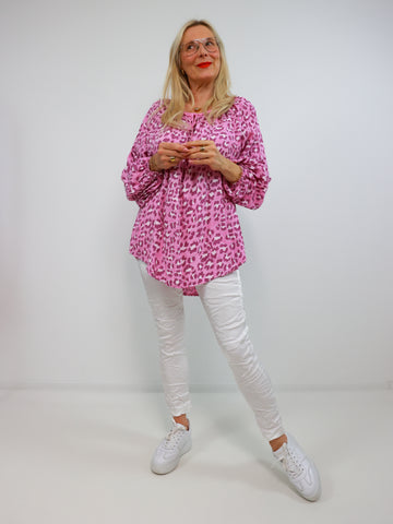 LEONIE Plus Size Bluse -  verschiedene Farben