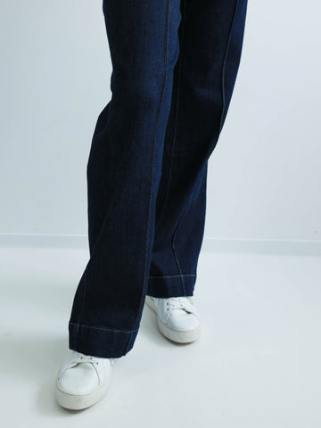 CLINTON Wide Leg Jeans - dark blue