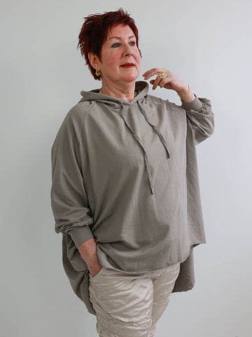 HAZEL oversize Hoodie - verschiedene Farben