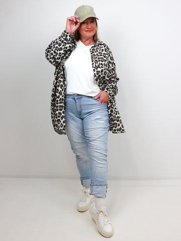 CHRISTINA Oversize Musselin Bluse - verschiedene Farben