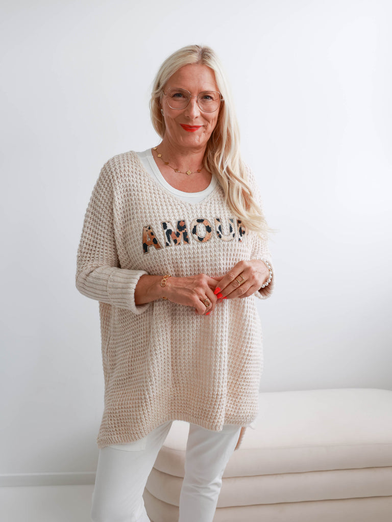 AMOUR Pullover - verschiedene Farben