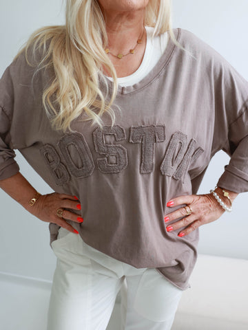 BOSTON Longsleeve - verschiedene Farben