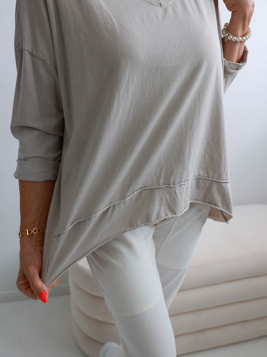 BETSY Joggpants Lederoptik - schwarz