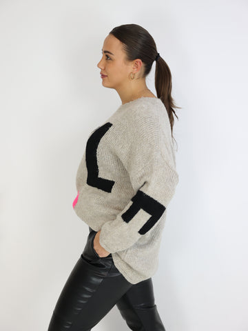 LOVE Pullover - verschiedene Farben