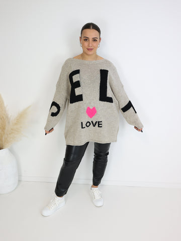 LOVE Pullover - verschiedene Farben