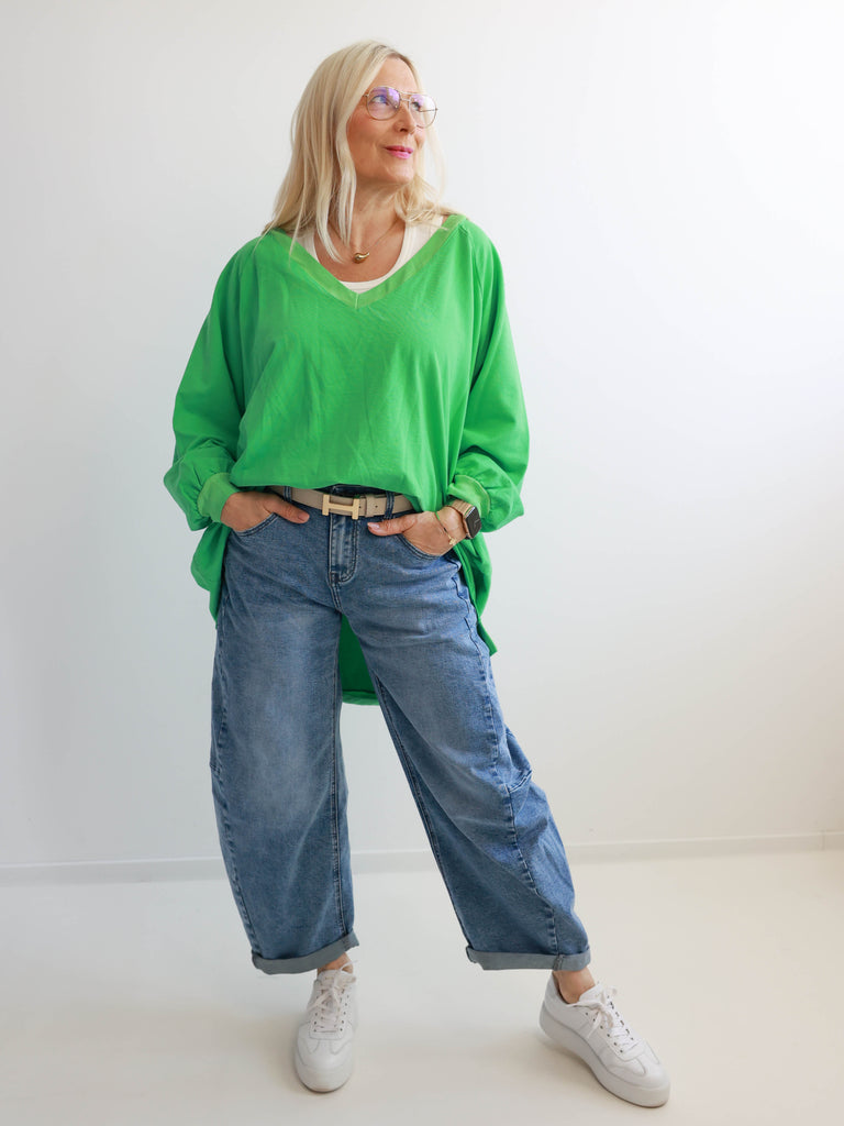 CARLA Plus Size Sweater - verschiedene Farben