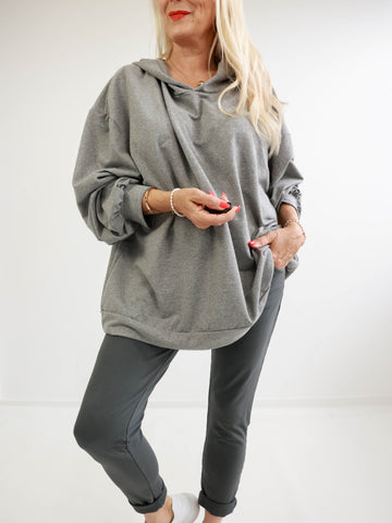 GRETA Plus Size Hoodie - verschiedene Farben