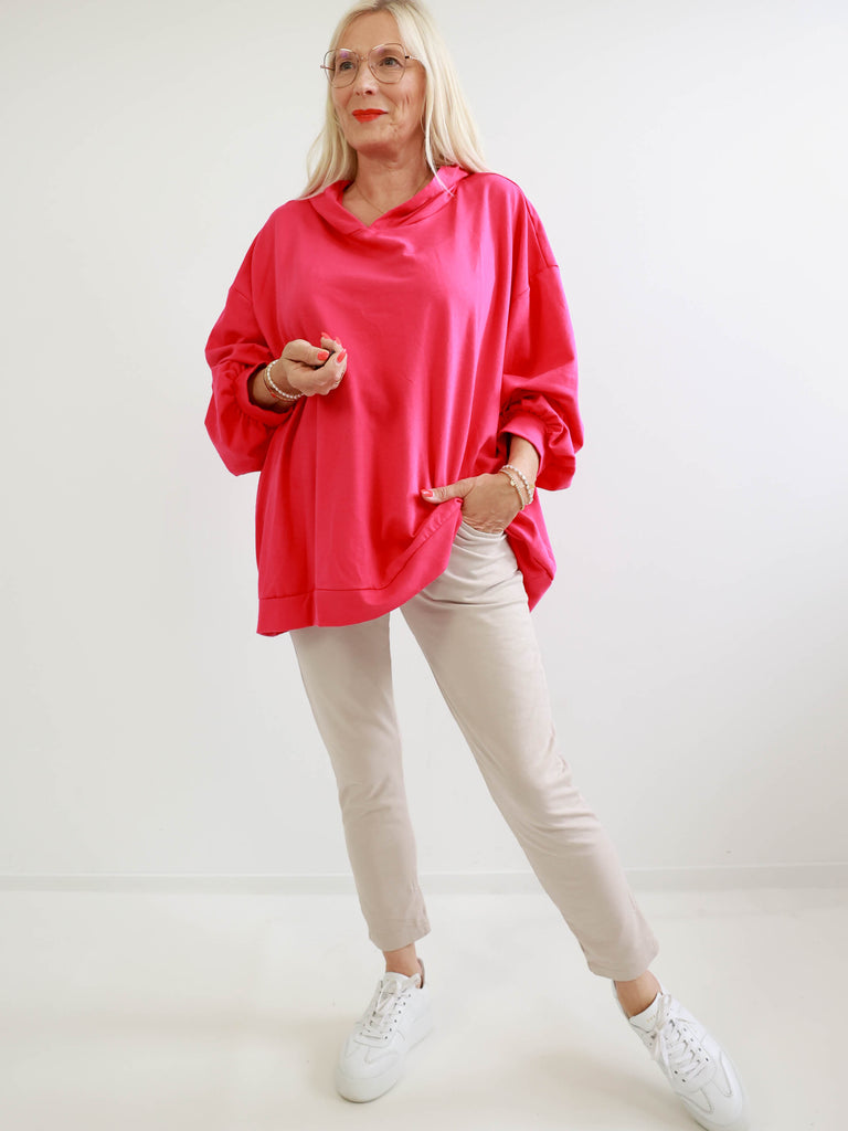 GRETA Plus Size Hoodie - verschiedene Farben