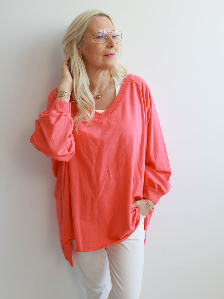 CARLA Plus Size Sweater - verschiedene Farben