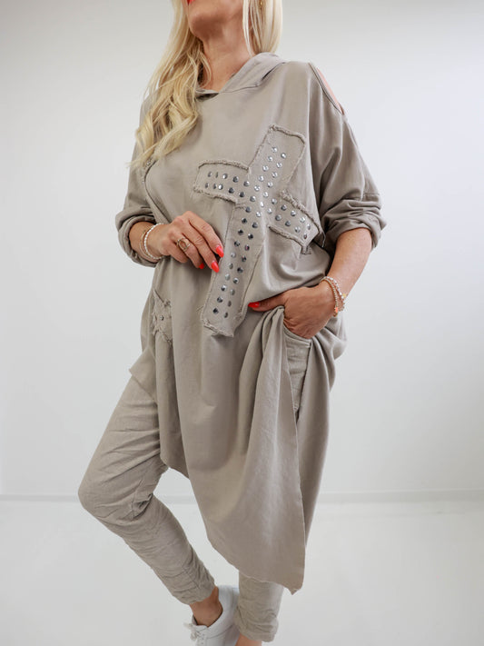 BEA Plus Size Hoodie - verschiedene Farben