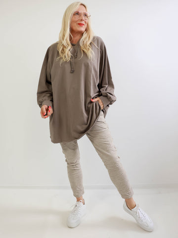 LUISE Plus Size Hoodie - verschiedene Farben