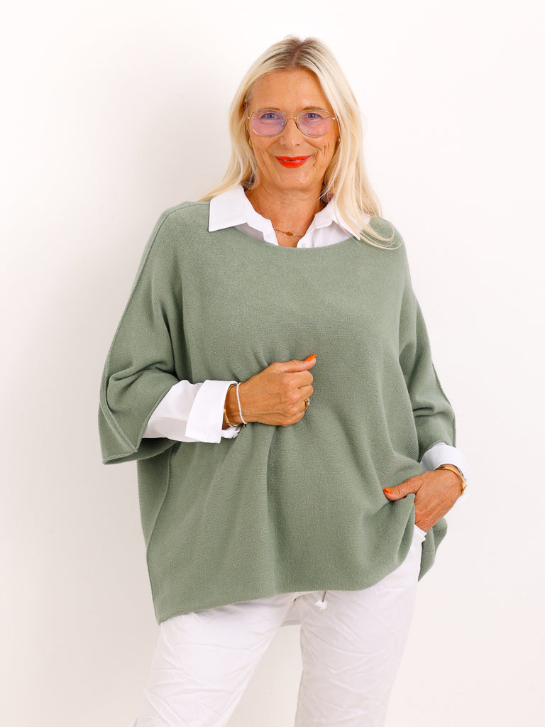 Feinstrick Pullover JETTE.S – Weicher Oversize Strick – Gr. 38-48