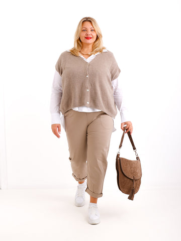 GELI Oversize Pullunder / Strickweste - verschiedene Farben