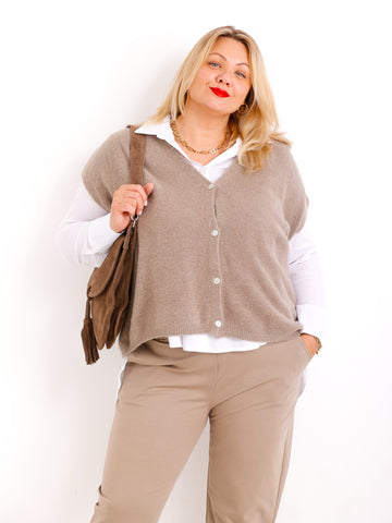 GELI Oversize Pullunder / Strickweste - verschiedene Farben