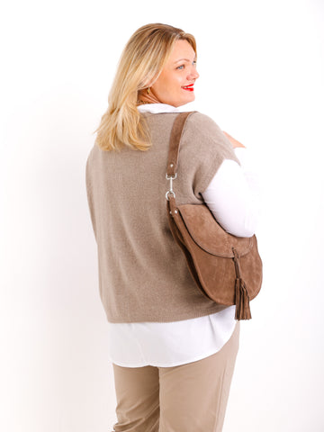 GELI Oversize Pullunder / Strickweste - verschiedene Farben