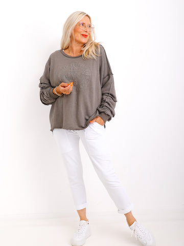 BROOKLYN Oversize Sweater  - verschiedene Farben