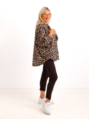 Bluse SERENA.S – Leo Bluse mit abnehmbaren Statement-Knöpfen – Gr. 38–48