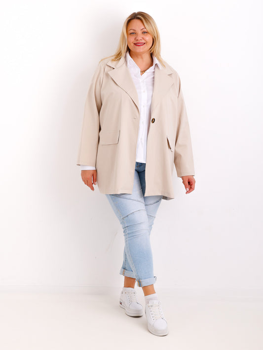 DOREEN Curvy Size Blazer 4 XL - verschiedene Farben