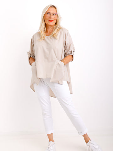 MAYA Oversize Bluse -  verschiedene Farben