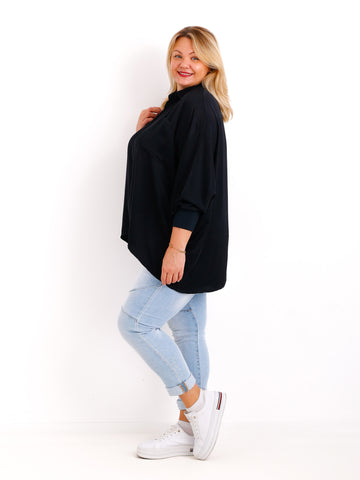 LAURA oversize Blusen-Shirt - verschiedene Farben