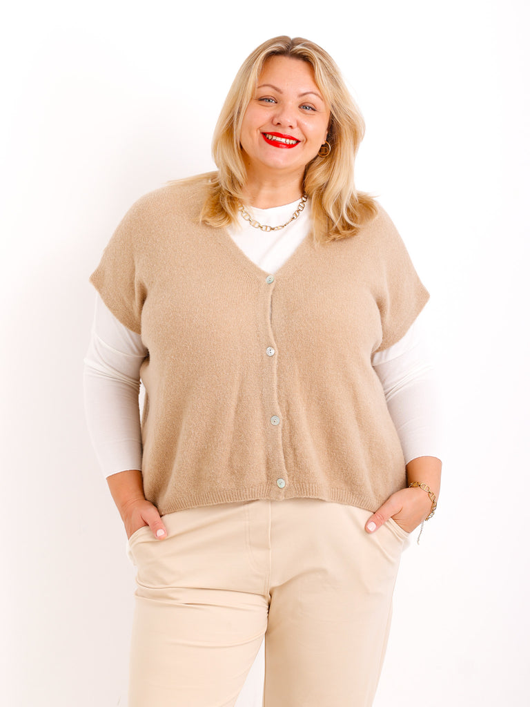 GELI Oversize Pullunder / Strickweste - verschiedene Farben