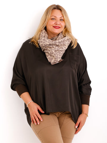 LAURA oversize Blusen-Shirt - verschiedene Farben