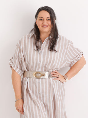 HAILY.S Blusenkleid | Curvy One Size 42-50