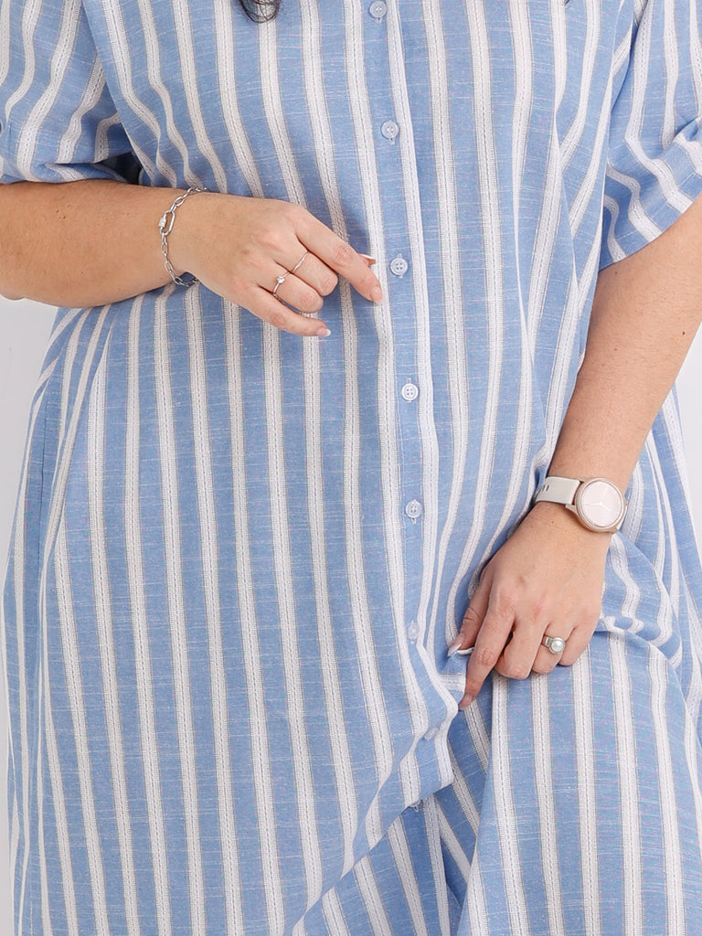 HAILY.S Blusenkleid | Curvy One Size 42-50