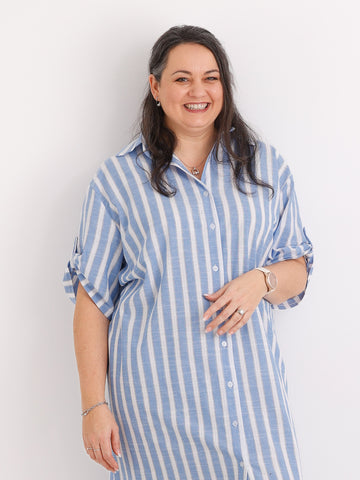 HAILY.S Blusenkleid | Curvy One Size 42-50