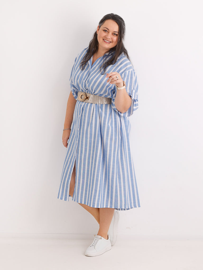 HAILY.S Blusenkleid | Curvy One Size 42-50