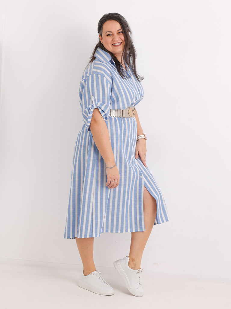 HAILY.S Blusenkleid | Curvy One Size 42-50