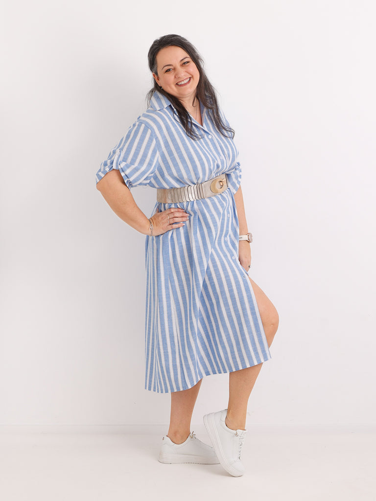 HAILY.S Blusenkleid | Curvy One Size 42-50