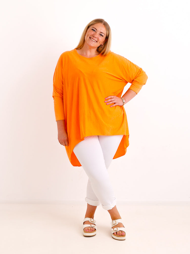 Longsleeve SILVARI – Washed-Look & XXXL-Schnitt – Gr. 44–54
