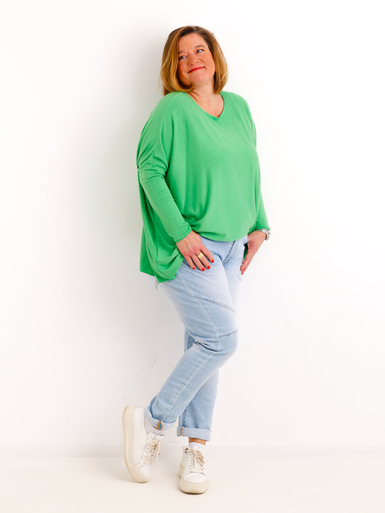 Feinstrick Pullover MOLLY.S  – Softe Haptik – Boxy Style – Gr. 38-50