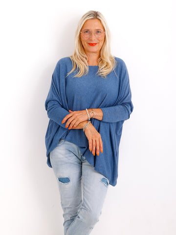 Feinstrick Pullover MOLLY.S  – Softe Haptik – Boxy Style – Gr. 38-50