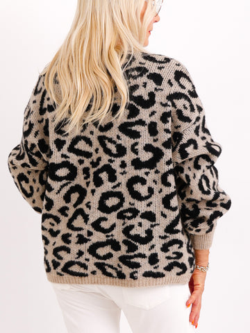 MATHILDE Oversize Cardigan - leo