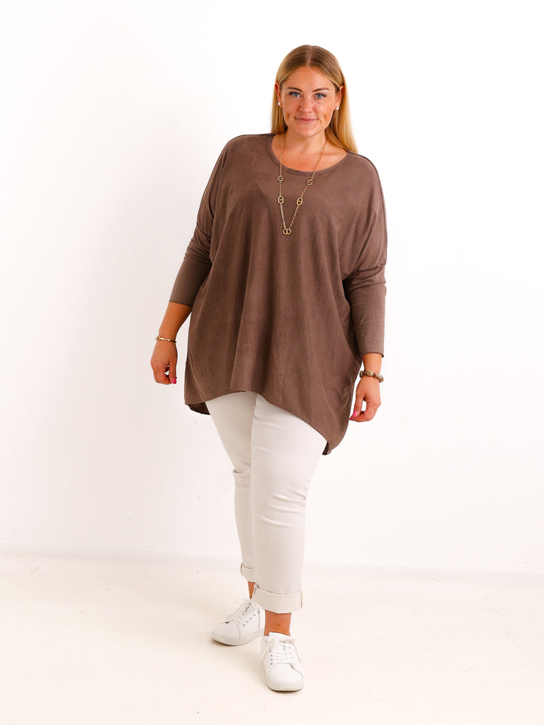 Longsleeve SILVARI – Washed-Look & XXXL-Schnitt – Gr. 44–54