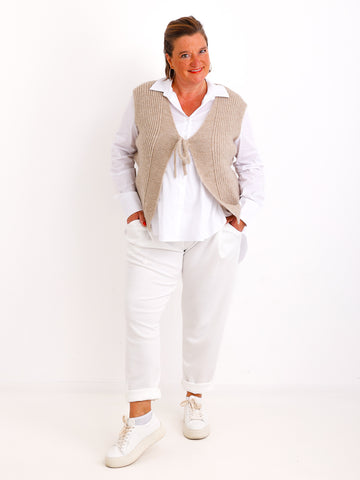 SASKIA Strickweste - verschiedene Farben