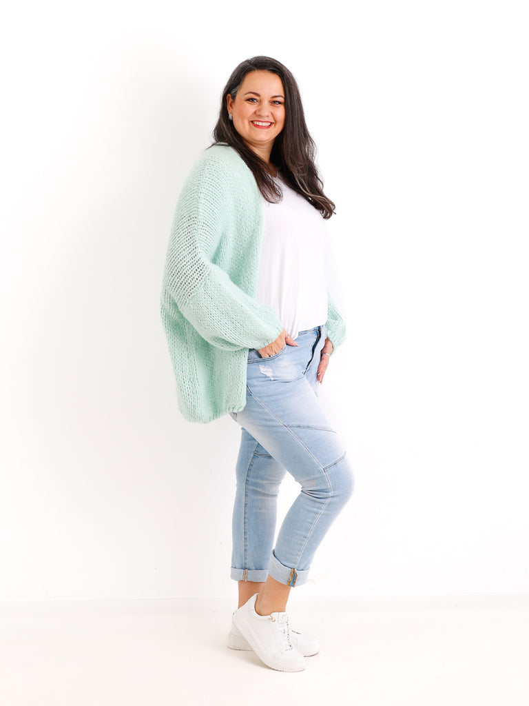 HERZCHEN Cardigan | Curvy One Size 42-48